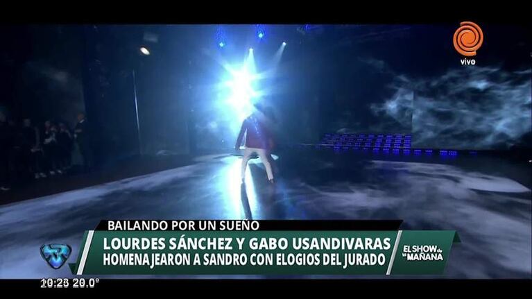 Puntaje perfecto para Lourdes Sánchez