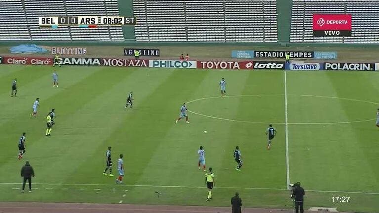 El gol de Rolón y el empate rápido de Barbieri