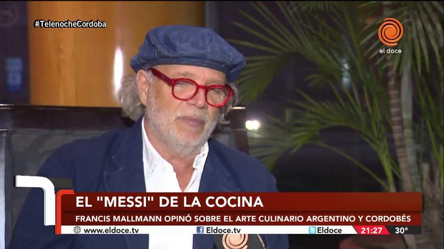 Mallmann opinó sobre la cocina argentina y cordobesa