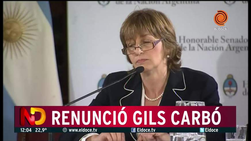 Garavano, sobre la renuncia de Gils Carbó