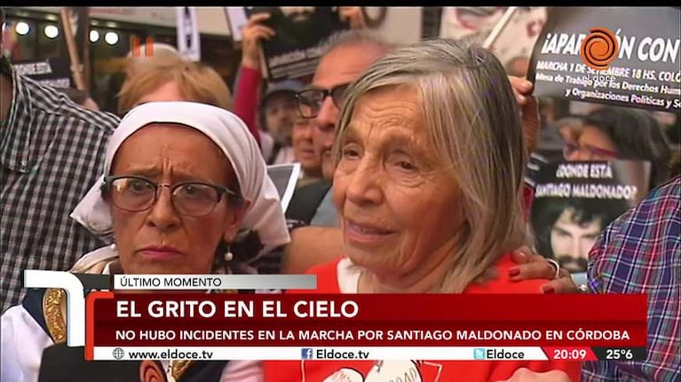 El dolor de Sonia Torres por Santiago Maldonado