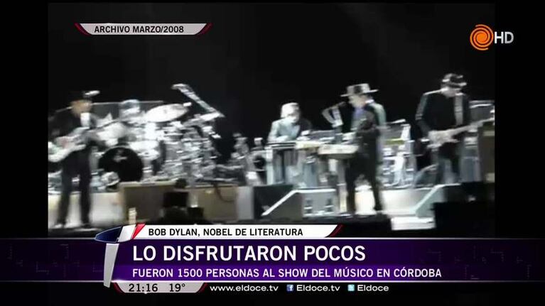 El paso sin gloria de Bob Dylan por Córdoba