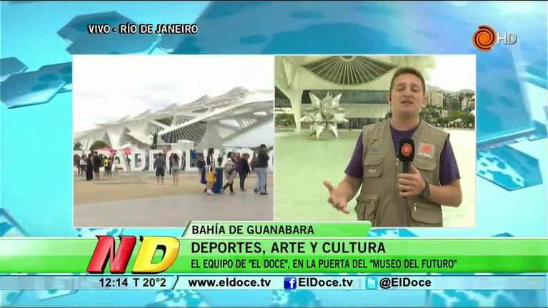 El Museo del Mañana en Río de Janeiro
