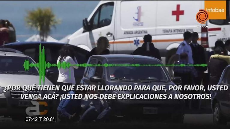 El tenso cruce entre Oscar Aguad y los familiares del ARA San Juan