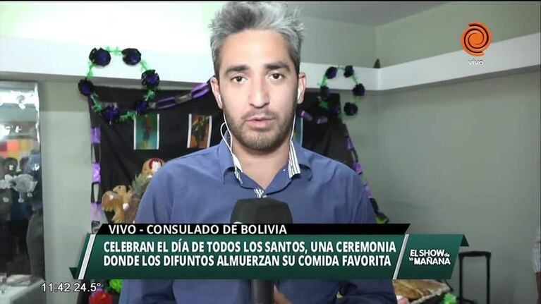 Consulado de Bolivia celebra el Día de Muertos