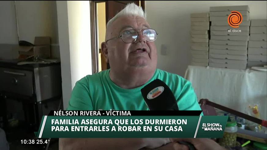 Robo a periodista deportivo