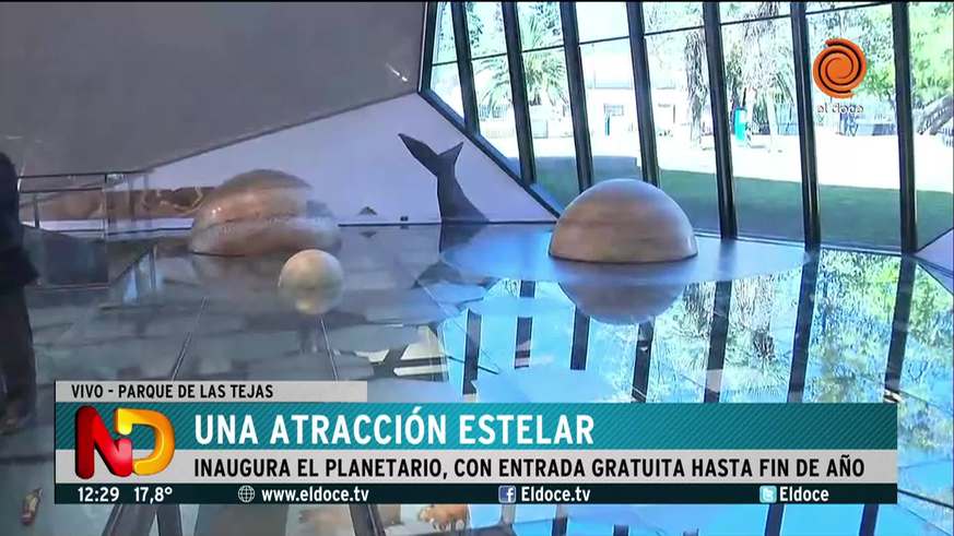 El Planetario en el Parque de las Tejas