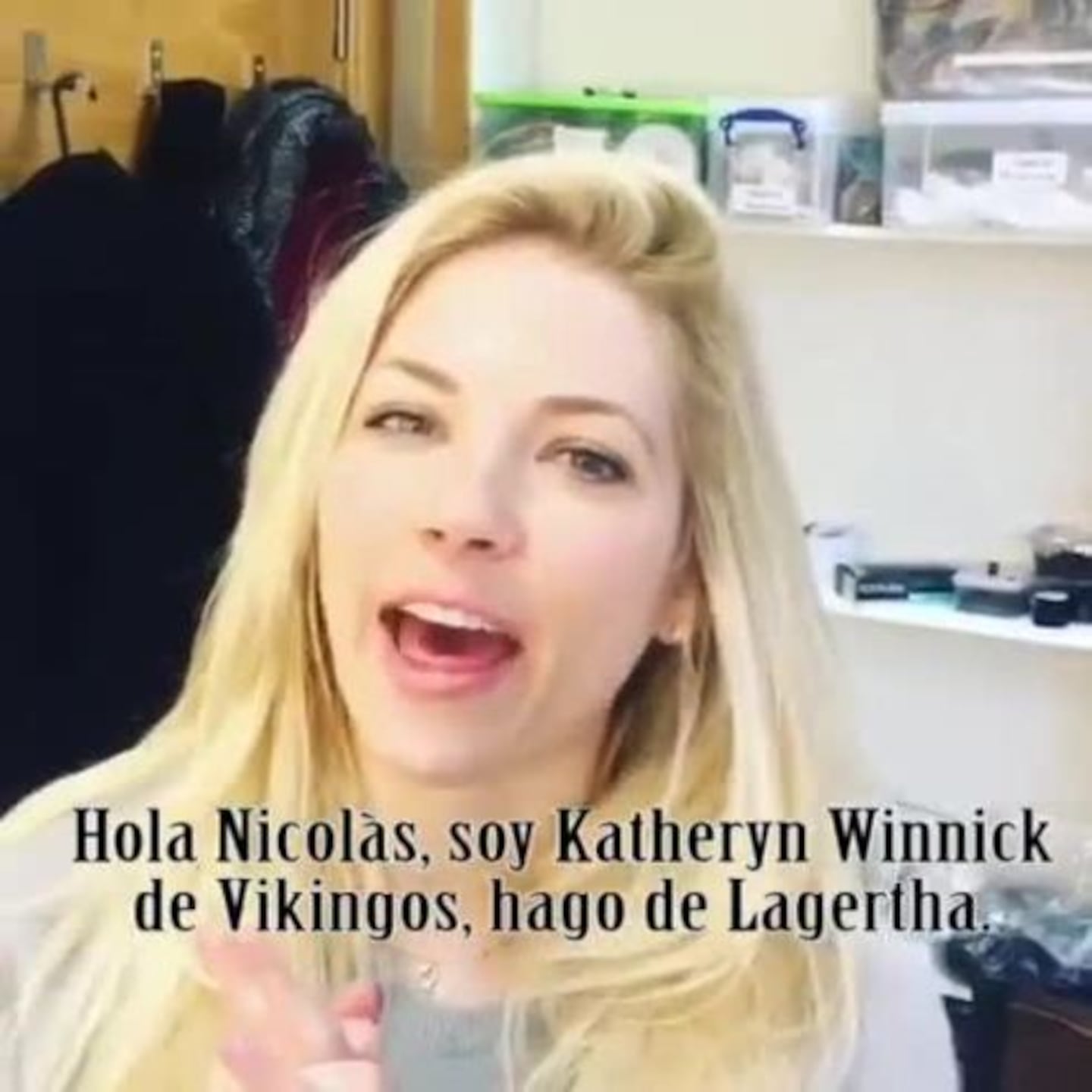 El piropo de Katheryn Winnick a Nicolás Vázquez