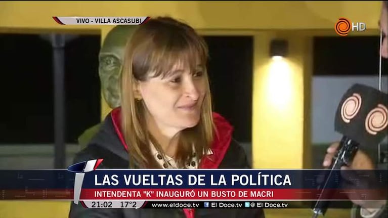 Mauricio Macri tiene su busto en Córdoba