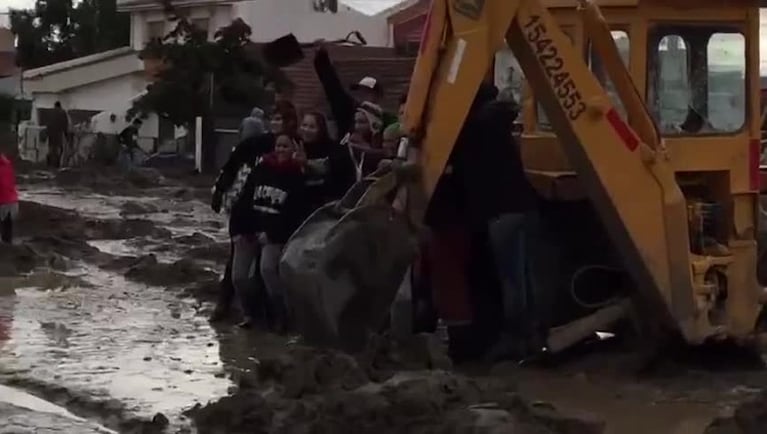 Repudiaron a militantes de La Cámpora 