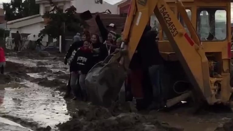 Repudiaron a militantes de La Cámpora