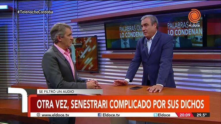 Senestrari teme que su teléfono esté intervenido