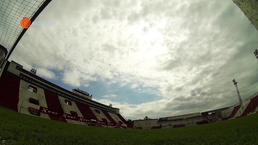 La cancha de Instituto desde el cielo