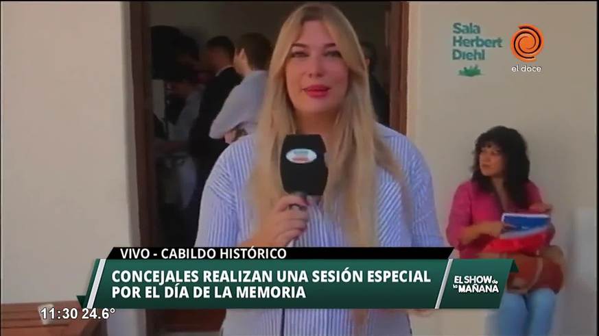 Sesión especial por el día de la memoria