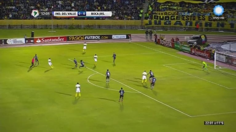 El 1-0 de Boca ante Independiente del Valle