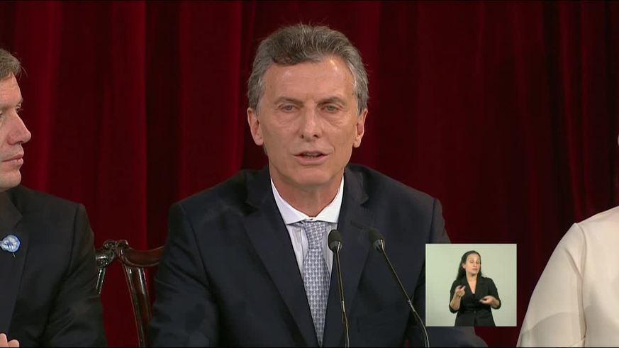 Macri: “Convoco a todos a aprender el arte del acuerdo"