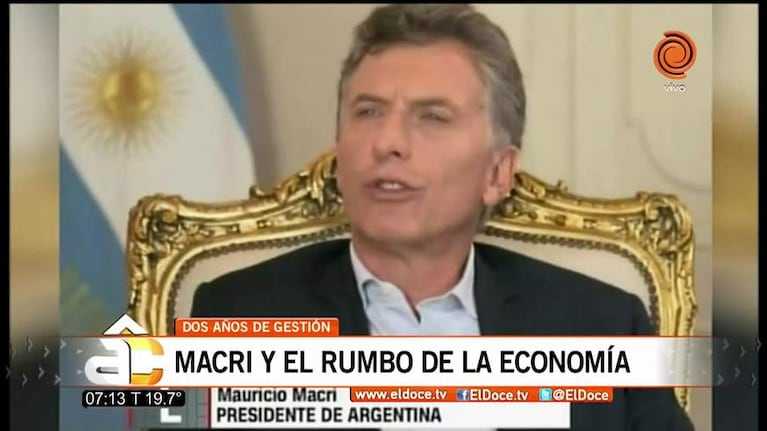 Macri: "Si cumplimos con bajar el gasto público, no va a estallar"