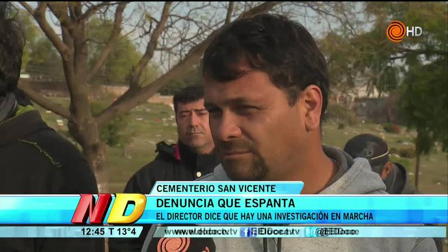 Cementerio San Vicente: la palabra del director y los empleados