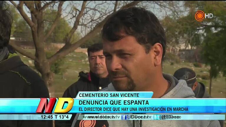 Cementerio San Vicente: la palabra del director y los empleados