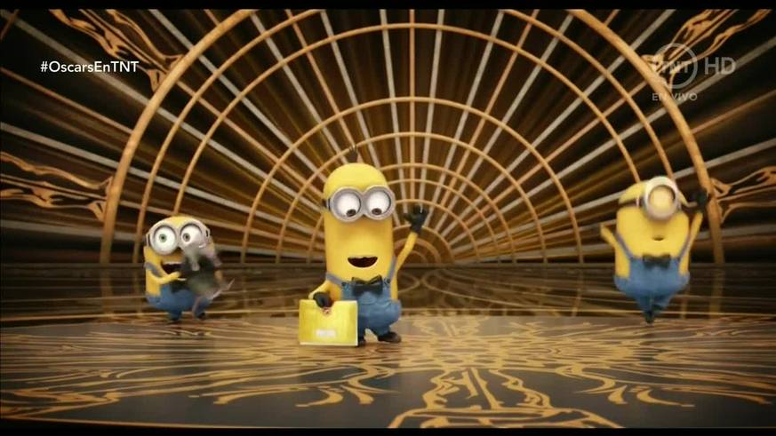 Los Minions alborotaron los Premios Oscar