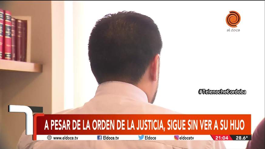 A pesar de la multa a la madre, un papá no puede ver a su hijo