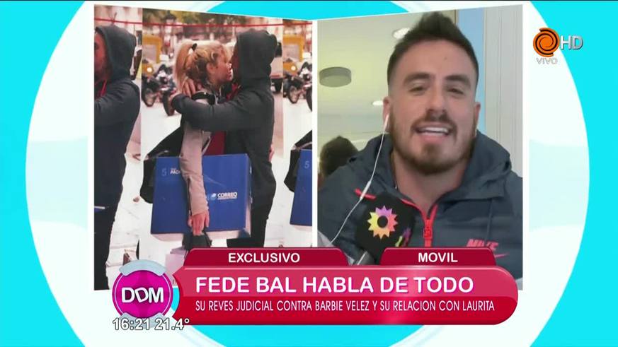 Fede Bal: "Pampita es una de las mujeres más lindas"