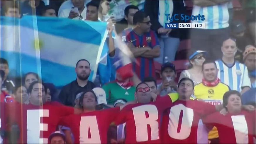 Una tema de Pitbull interrumpió el himno de Chile 