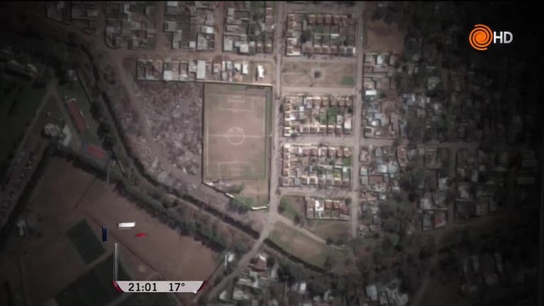 En Córdoba también encontramos canchas torcidas