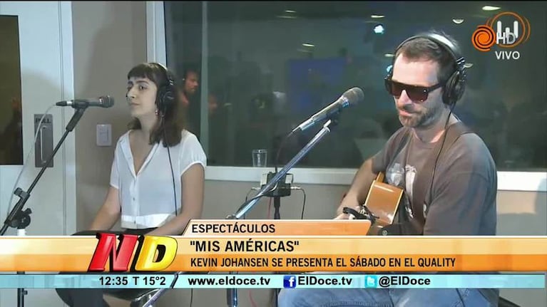 Kevin Johansen presenta Mis américas