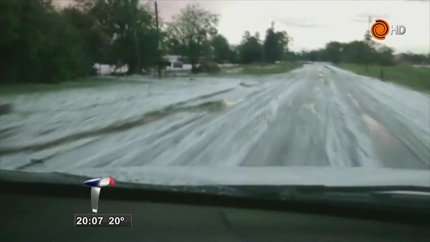 Graves daños dejó el granizo en el cinturón verde