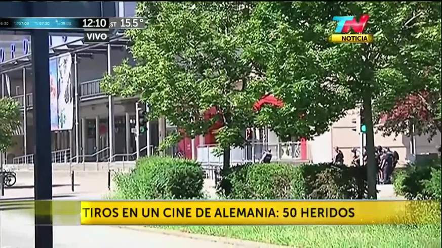 Tiroteo en un cine de Alemania