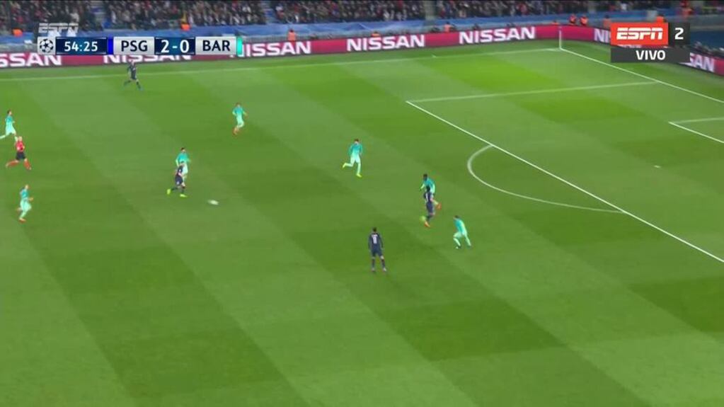 El segundo golazo de Di María ante el Barcelona