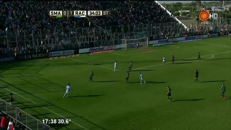 Gol de Gastón Díaz para Racing