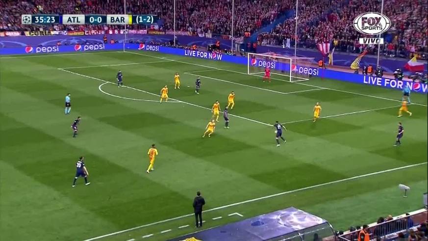 El penal de Griezmann para eliminar al Barcelona