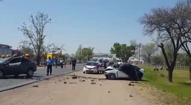 Dos muertos en un choque en la ruta 9 Norte