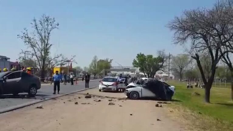 Dos muertos en un choque en la ruta 9 Norte