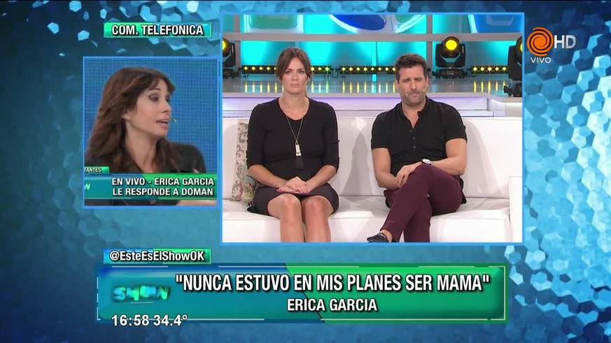 Érica García: "Hay dos posibles padres"