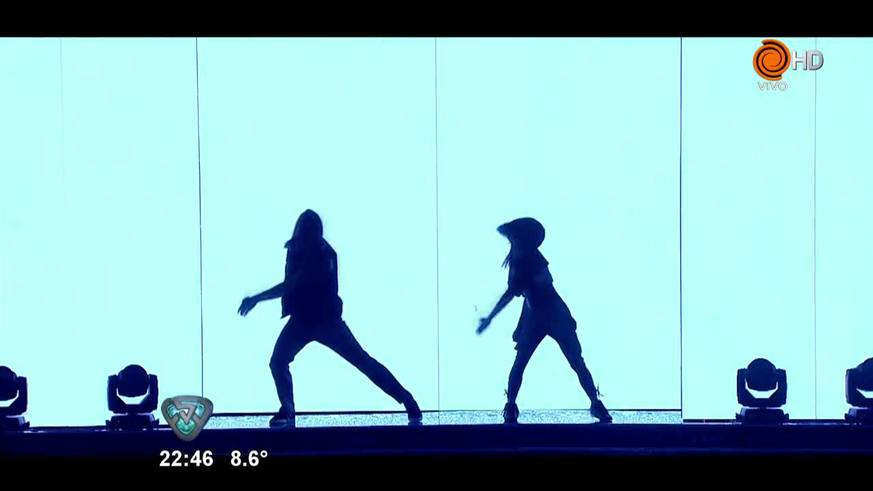 Juanita Viale bailó reggaetón