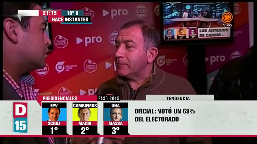 Luis Juez: "Nosotros trabajamos para Macri"