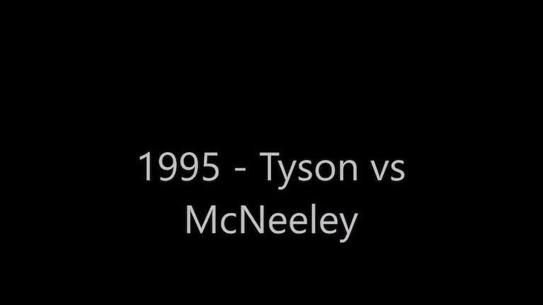 El viajero en el tiempo en la pelea de Tyson