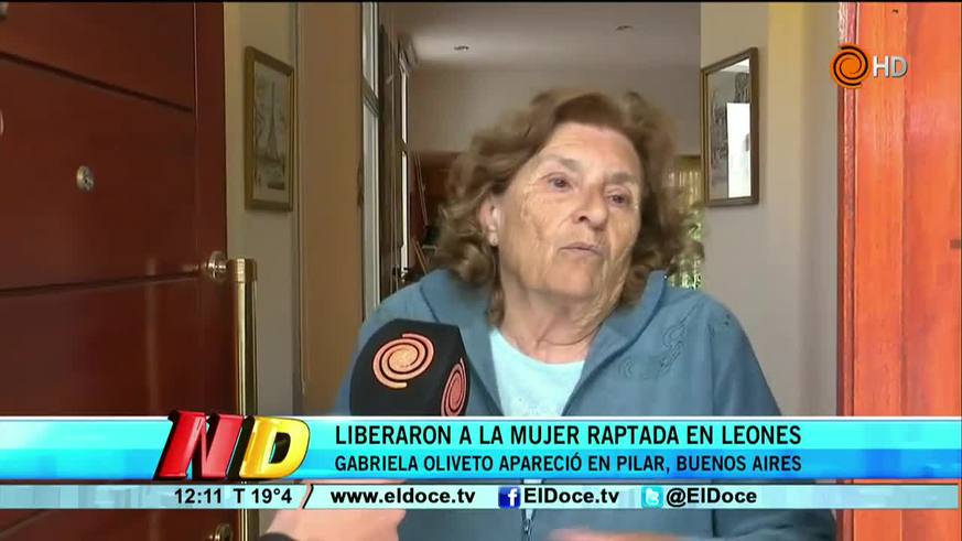 La madre de la mujer secuestrada en Leones