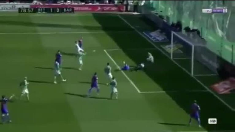 El error del árbitro que perjudicó al Barcelona