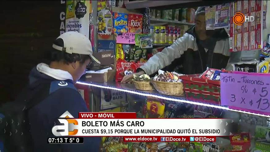 Los pasajeros, moletos con la quita del subsidio en el boleto