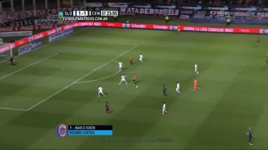 Segundo de Ruben para Central contra San Lorenzo