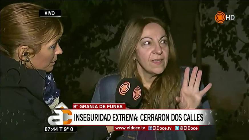 Inseguridad: vecinos levantaron un muro en una calle 