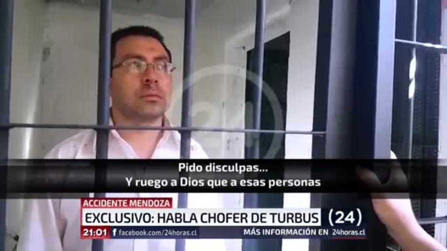 Chofer de Turbus: "Sé el daño que he causado"