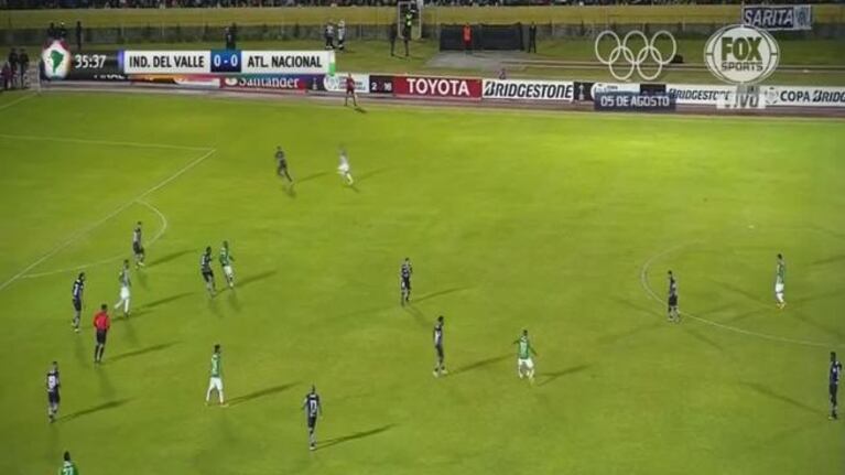 El 1-1 entre Independiente y Atlético Nacional