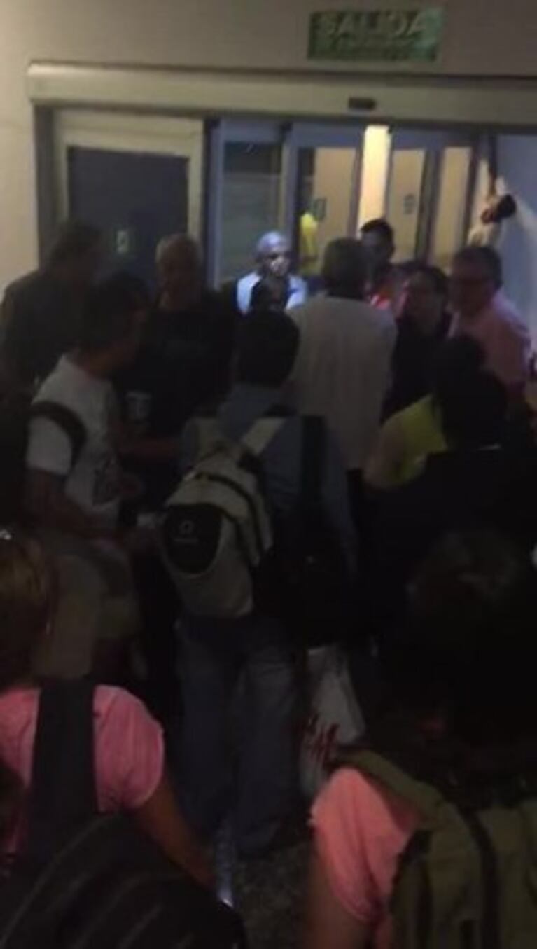 Caos en el aeropuerto de Córdoba