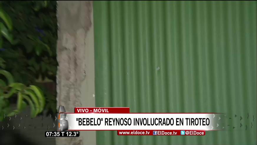 Un vecino involucra a Bebelo Reynoso en el tiroteo