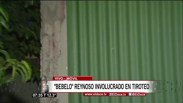 Un vecino involucra a Bebelo Reynoso en el tiroteo